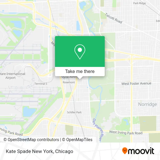 Kate Spade New York map
