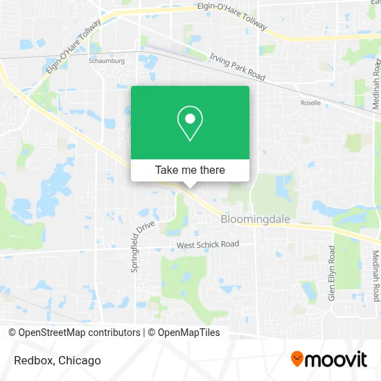 Redbox map