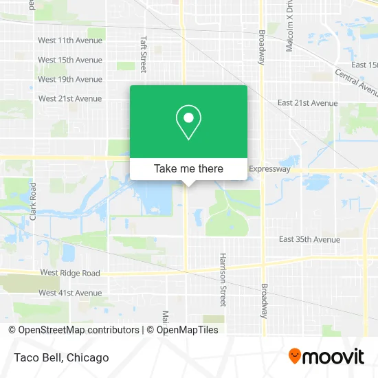 Taco Bell map