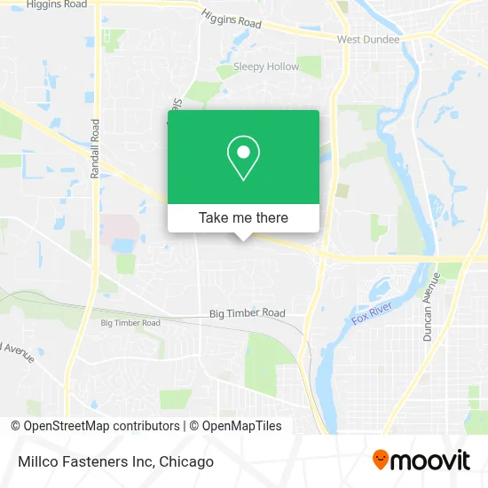 Millco Fasteners Inc map