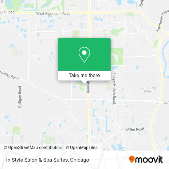 In Style Salon & Spa Suites map
