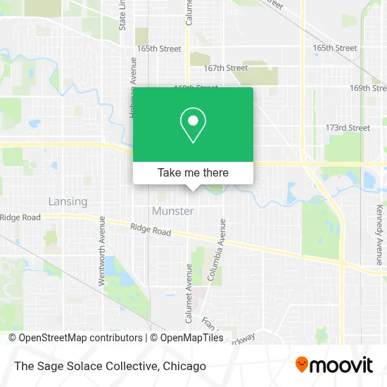 The Sage Solace Collective map