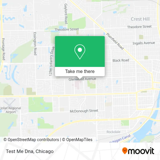 Test Me Dna map