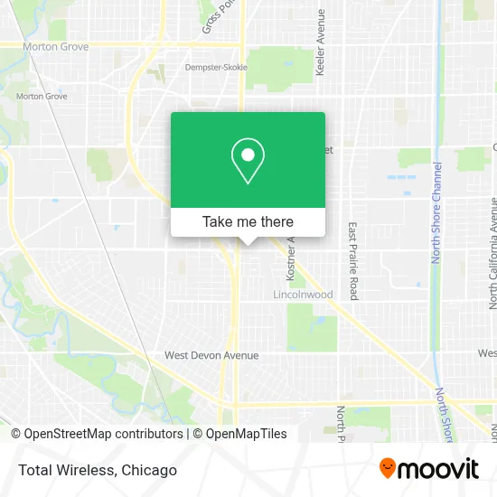 Total Wireless map