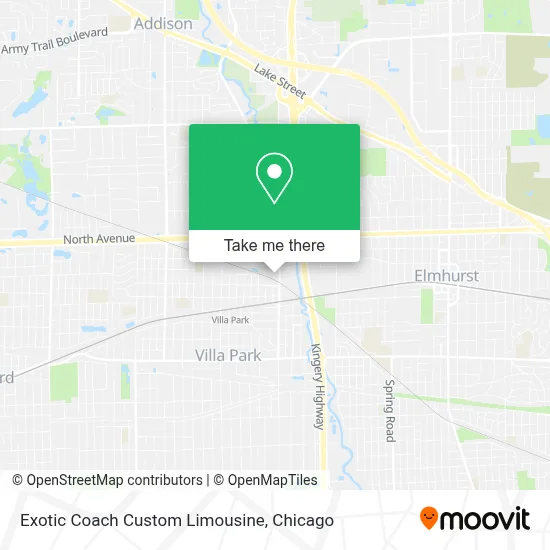 Exotic Coach Custom Limousine map