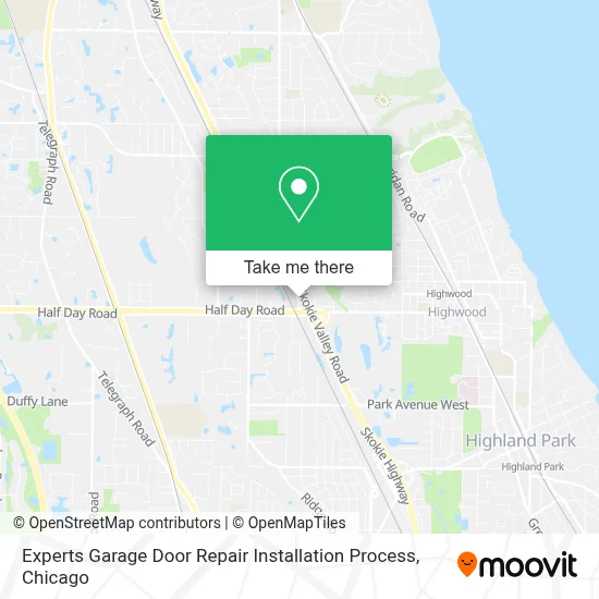 Experts Garage Door Repair Installation Process map