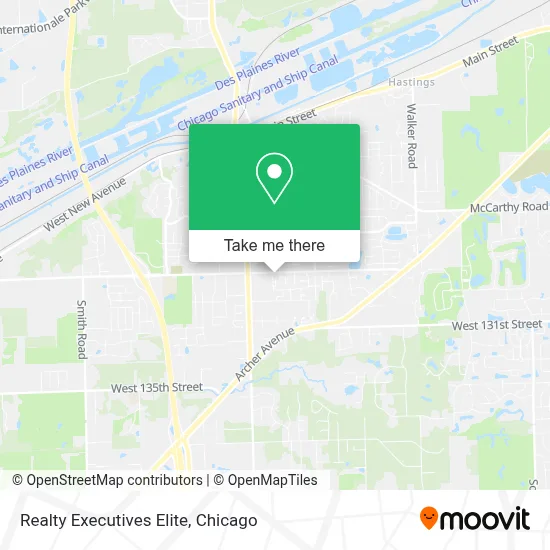 Realty Executives Elite map