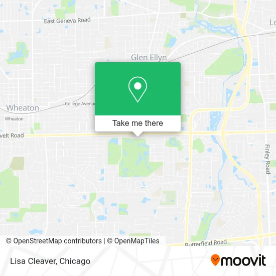 Lisa Cleaver map