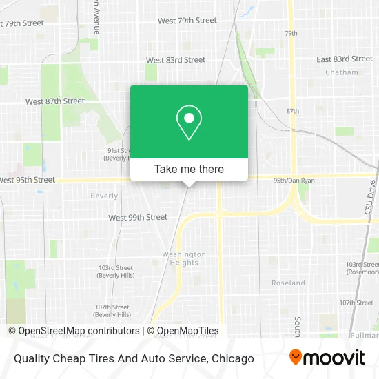 Quality Cheap Tires And Auto Service map