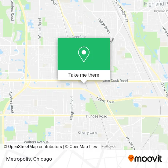 Metropolis map