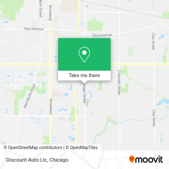 Discount Auto Llc map