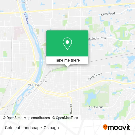 Goldleaf Landscape map