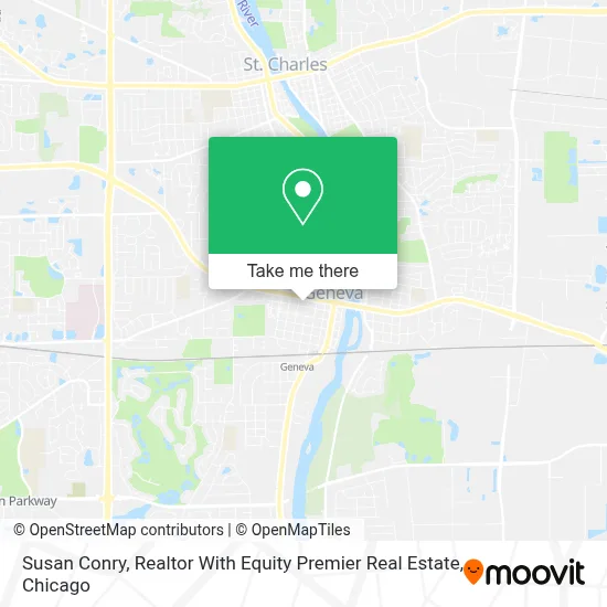 Susan Conry, Realtor With Equity Premier Real Estate map