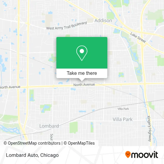 Lombard Auto map