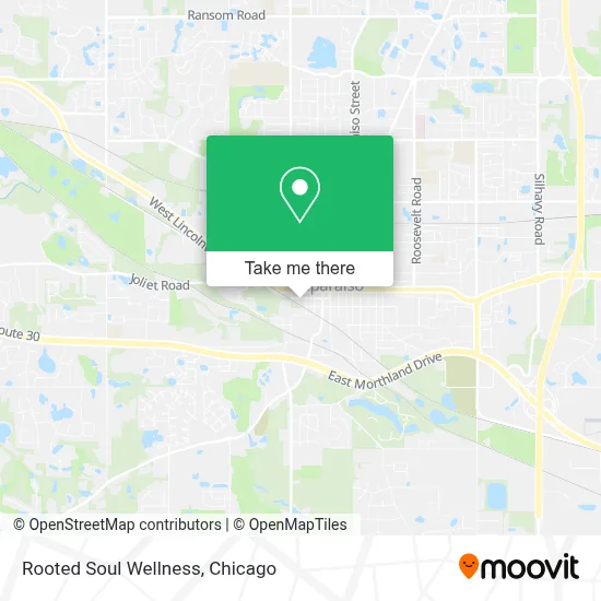 Rooted Soul Wellness map