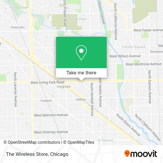 The Wireless Store map