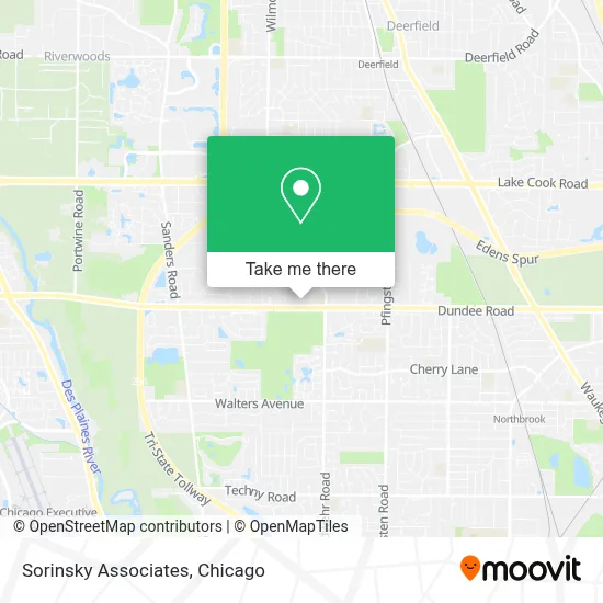 Sorinsky Associates map