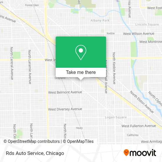Rds Auto Service map