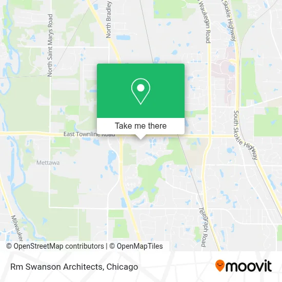 Rm Swanson Architects map