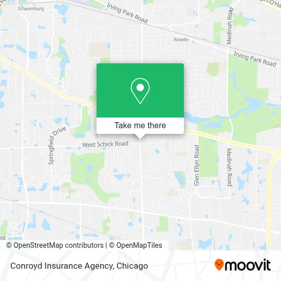 Conroyd Insurance Agency map
