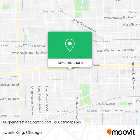 Junk King map