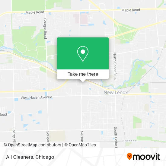 All Cleaners map