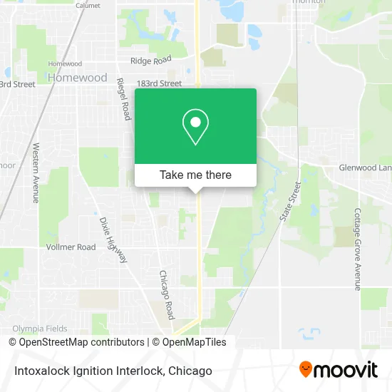 Intoxalock Ignition Interlock map