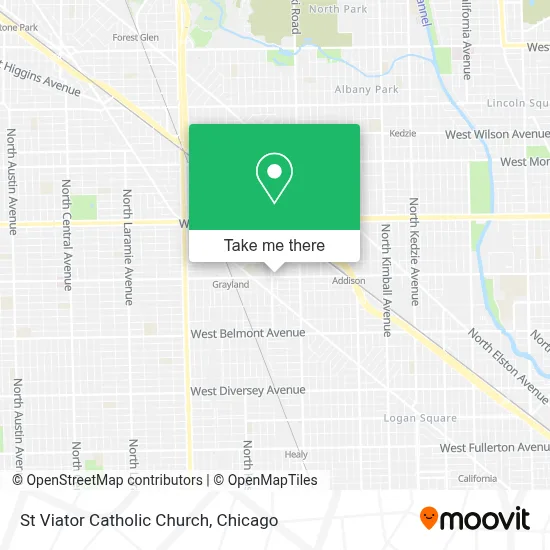 St Viator Catholic Church map