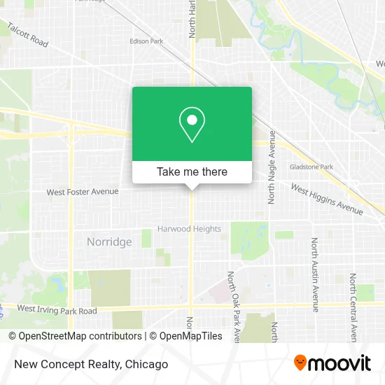 New Concept Realty map