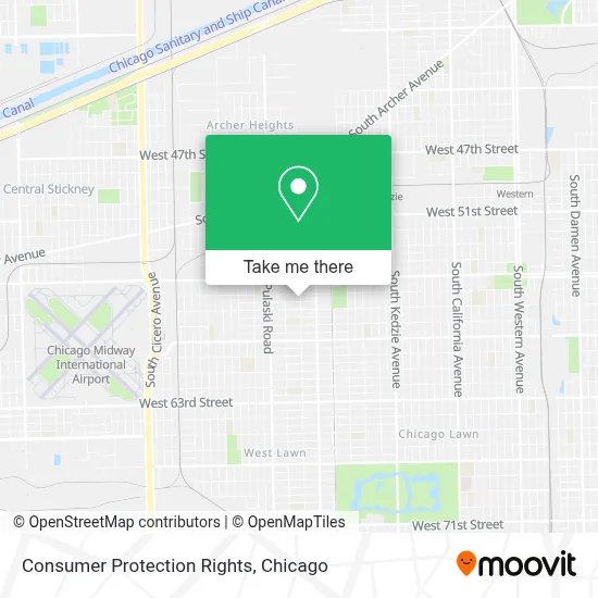Consumer Protection Rights map
