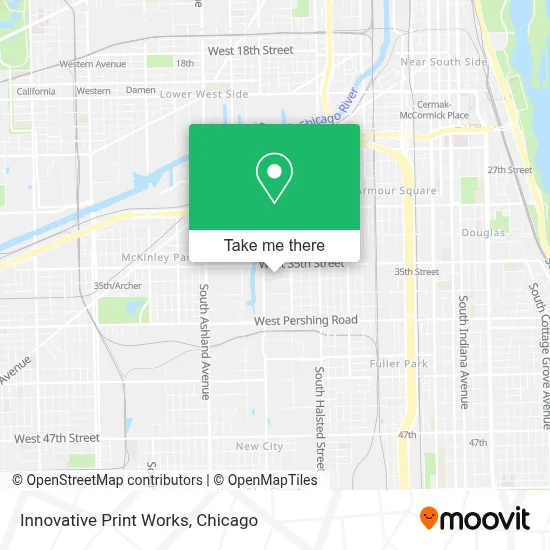 Innovative Print Works map