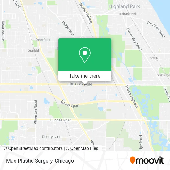 Mae Plastic Surgery map