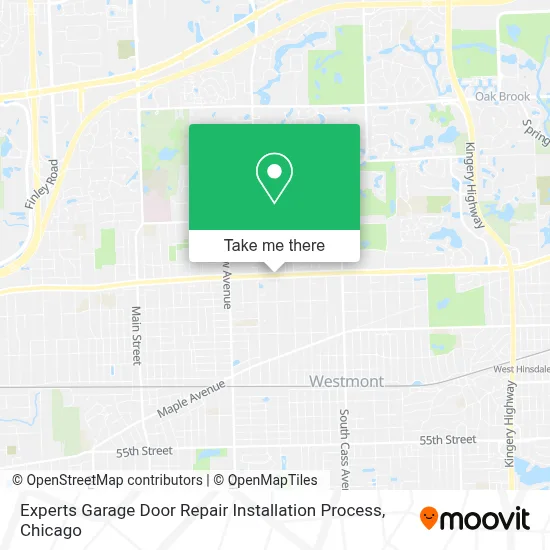 Experts Garage Door Repair Installation Process map