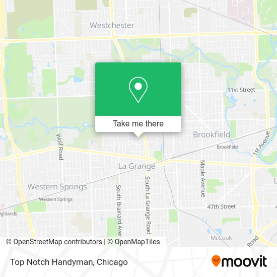 Top Notch Handyman map