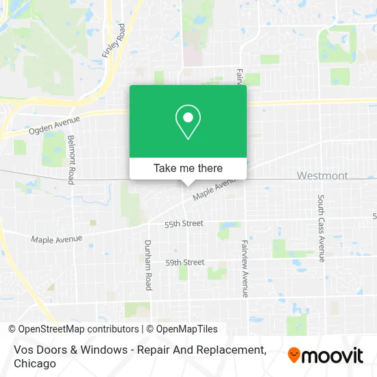 Vos Doors & Windows - Repair And Replacement map