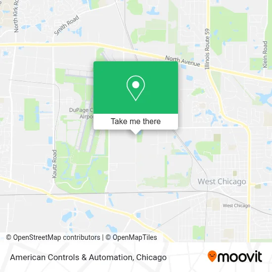 American Controls & Automation map