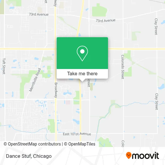 Dance Stuf map