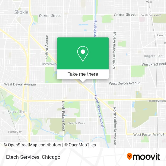 Etech Services map