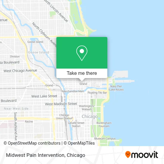 Midwest Pain Intervention map