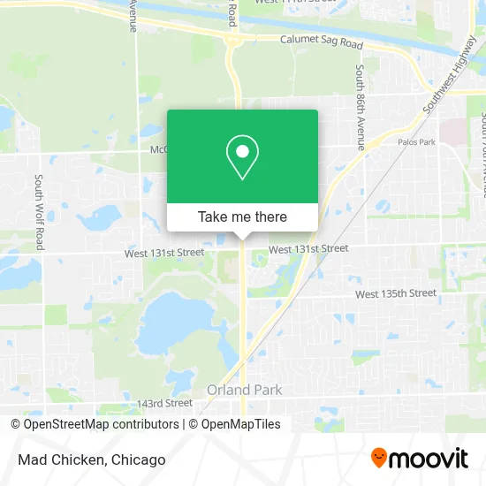 Mad Chicken map