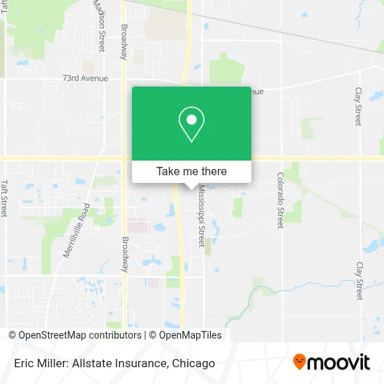 Eric Miller: Allstate Insurance map