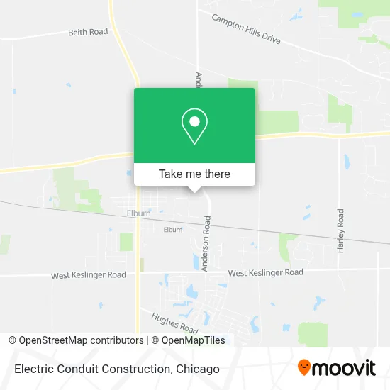 Electric Conduit Construction map