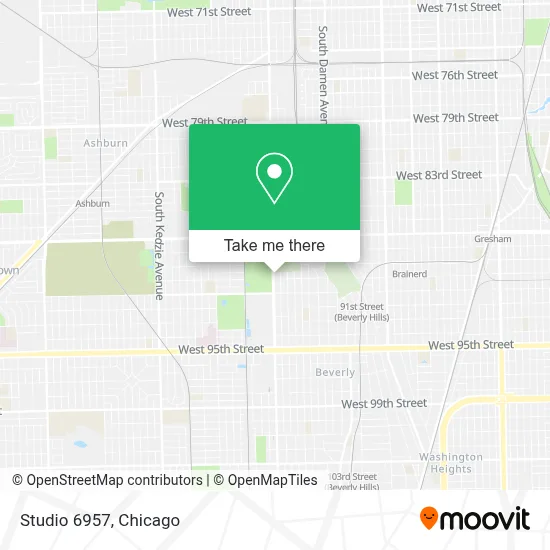 Studio 6957 map