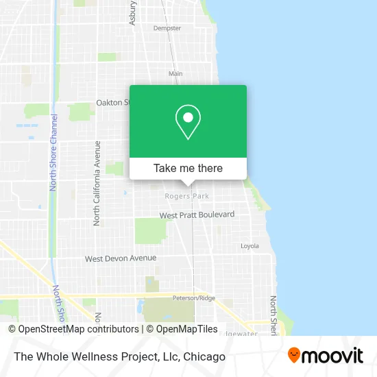 The Whole Wellness Project, Llc map