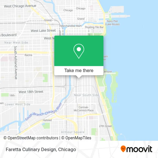 Faretta Culinary Design map