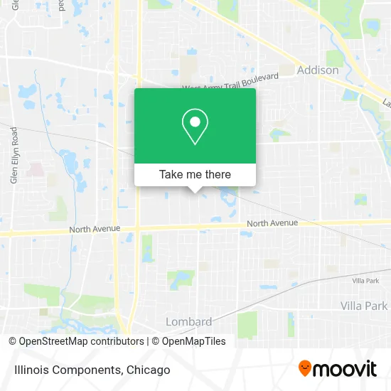 Illinois Components map