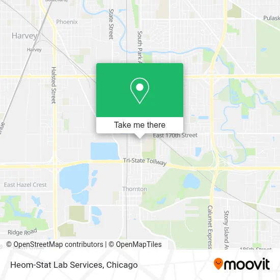 Heom-Stat Lab Services map