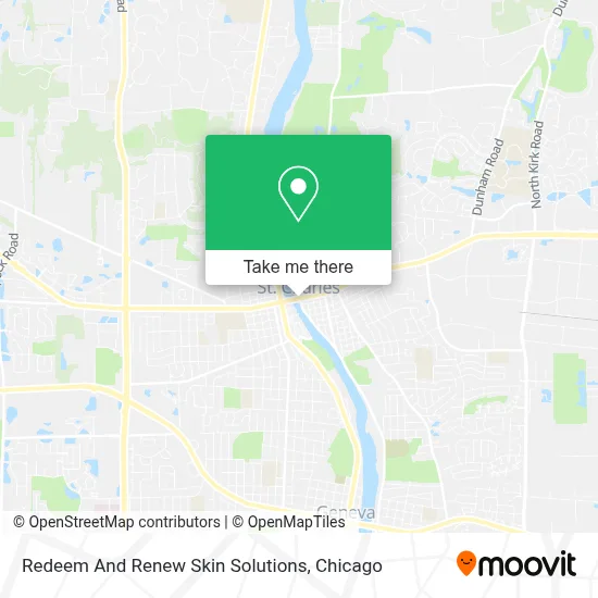Redeem And Renew Skin Solutions map