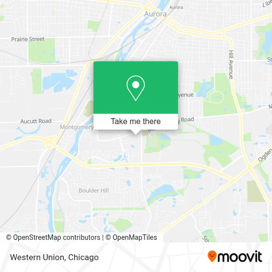 Western Union map