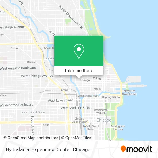 Hydrafacial Experience Center map